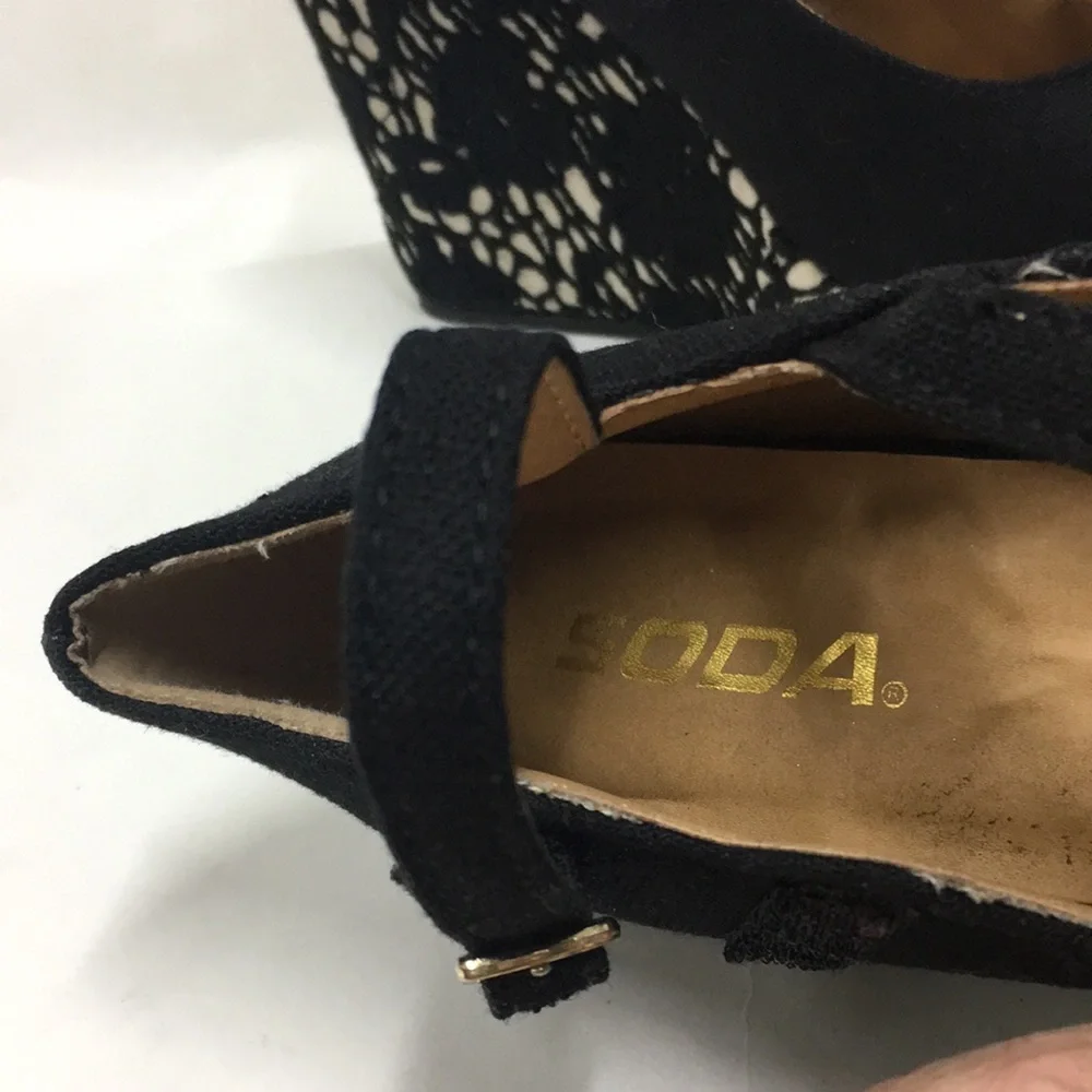 FINAL MARKDOWN LADIES’ Soda Glenda Wedges (7.5M)